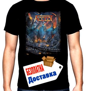 Accept, The rise of chaos, мъжка тениска, 100% памук, S до 5XL